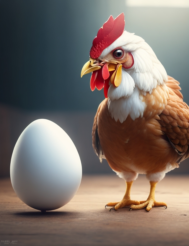 La Gran Disputa Existencial de Huevos y Pollos: Una Perspectiva Peculiar